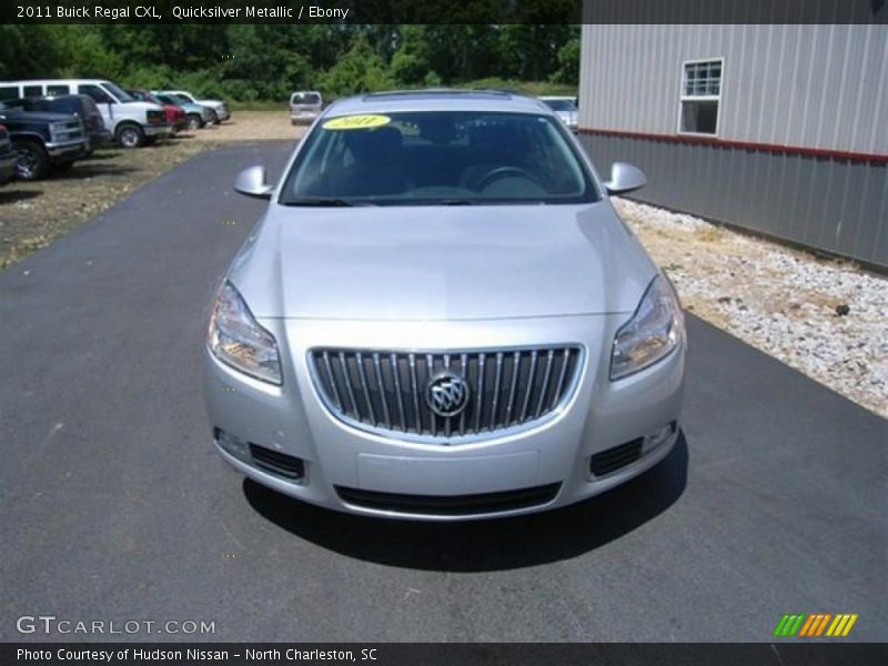 Quicksilver Metallic / Ebony 2011 Buick Regal CXL