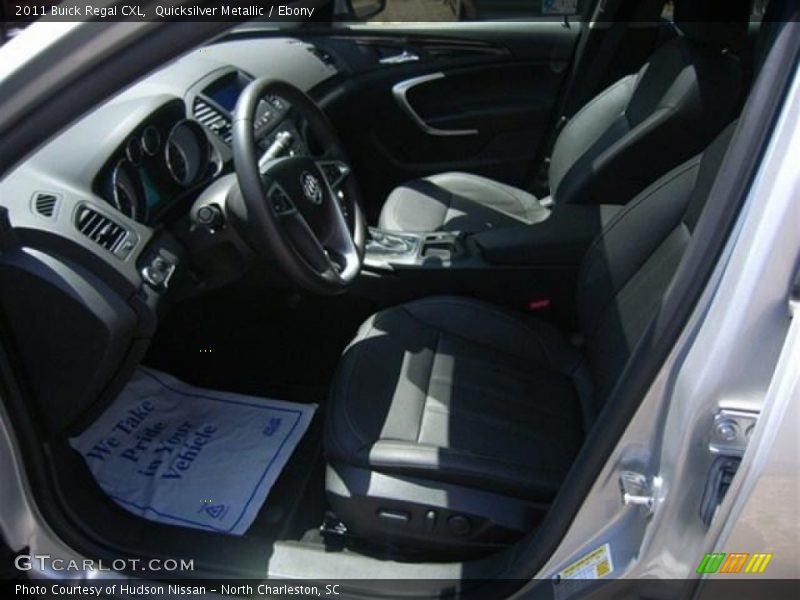 Quicksilver Metallic / Ebony 2011 Buick Regal CXL