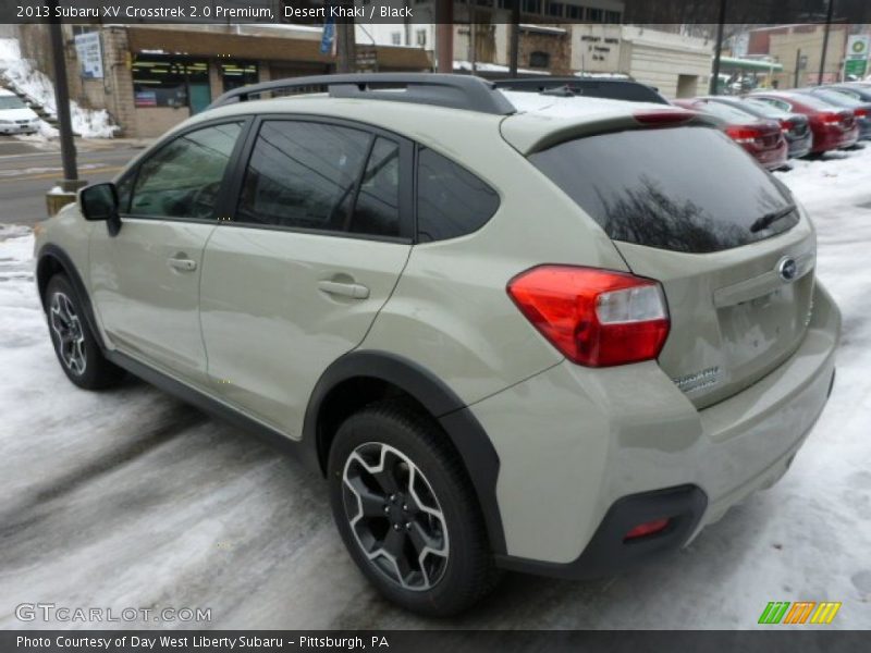 Desert Khaki / Black 2013 Subaru XV Crosstrek 2.0 Premium