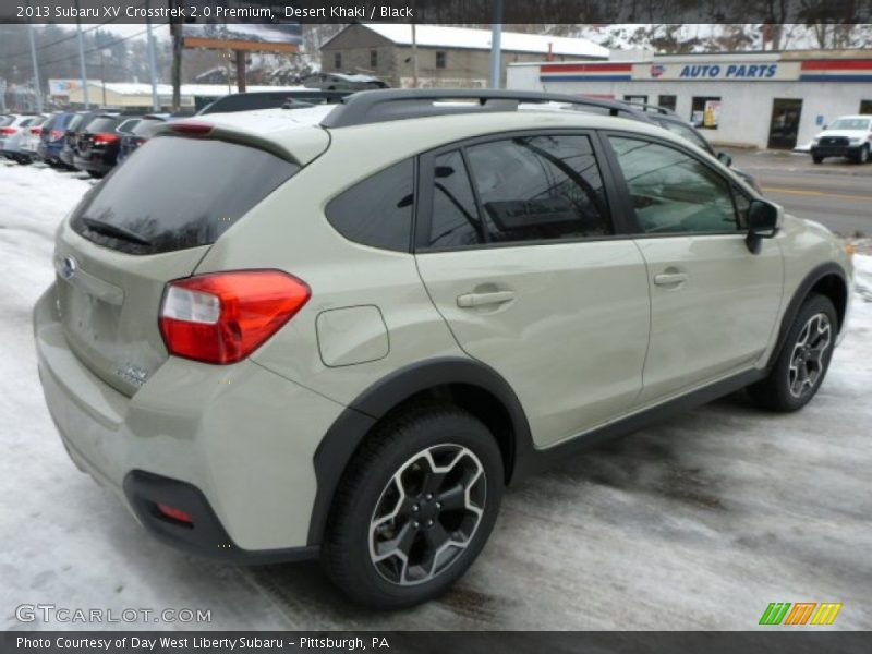 Desert Khaki / Black 2013 Subaru XV Crosstrek 2.0 Premium