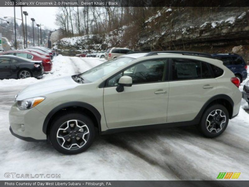 Desert Khaki / Black 2013 Subaru XV Crosstrek 2.0 Premium