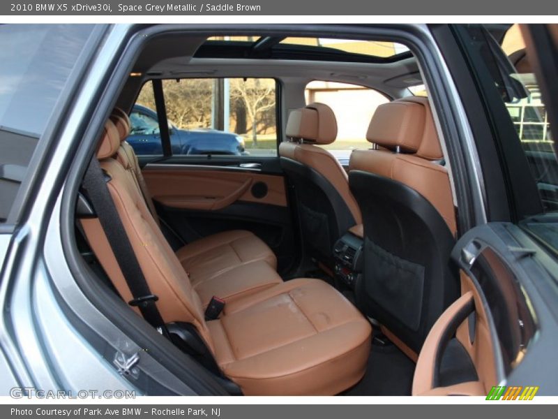 Rear Seat of 2010 X5 xDrive30i