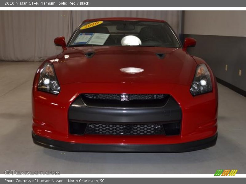 Solid Red / Black 2010 Nissan GT-R Premium