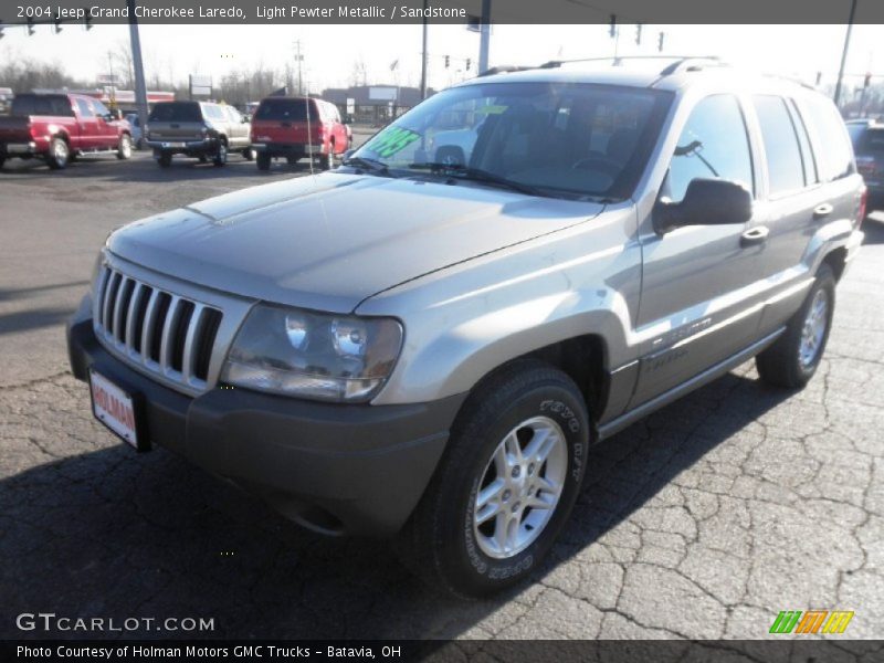 Light Pewter Metallic / Sandstone 2004 Jeep Grand Cherokee Laredo