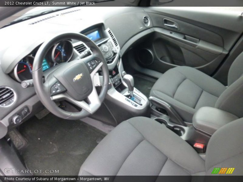 Summit White / Jet Black 2012 Chevrolet Cruze LT