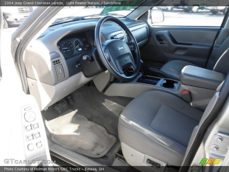 Light Pewter Metallic / Sandstone 2004 Jeep Grand Cherokee Laredo