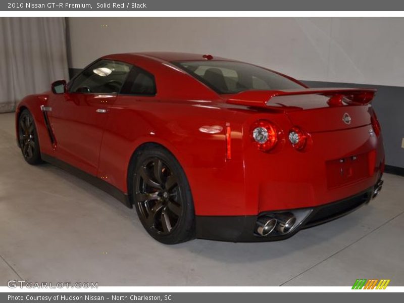 Solid Red / Black 2010 Nissan GT-R Premium