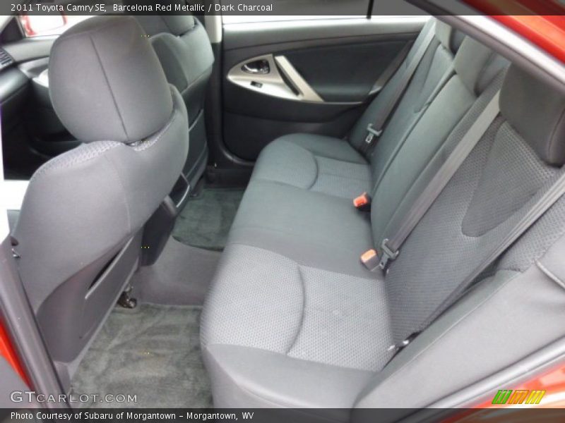 Barcelona Red Metallic / Dark Charcoal 2011 Toyota Camry SE