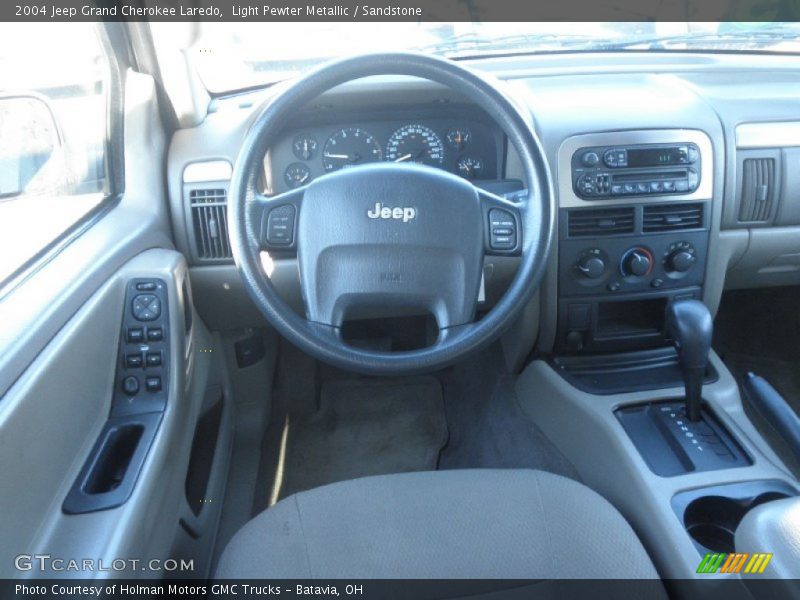 Light Pewter Metallic / Sandstone 2004 Jeep Grand Cherokee Laredo