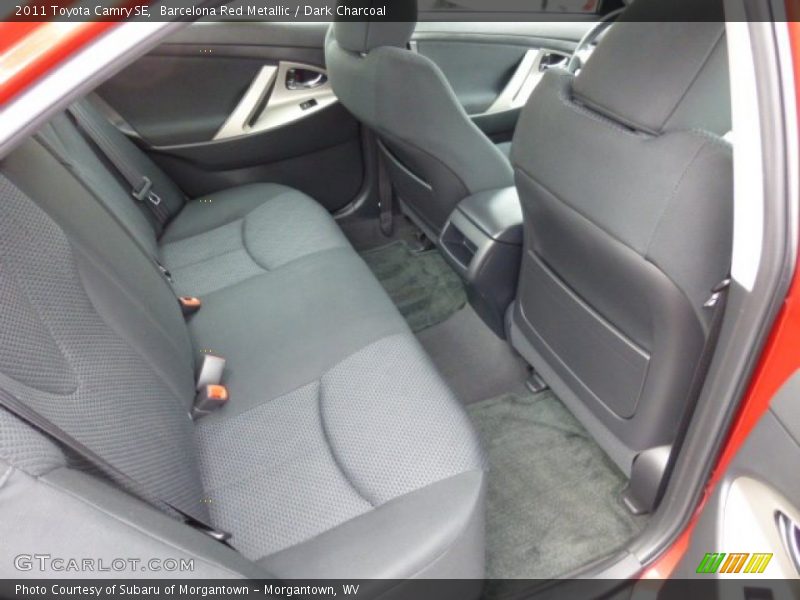 Barcelona Red Metallic / Dark Charcoal 2011 Toyota Camry SE