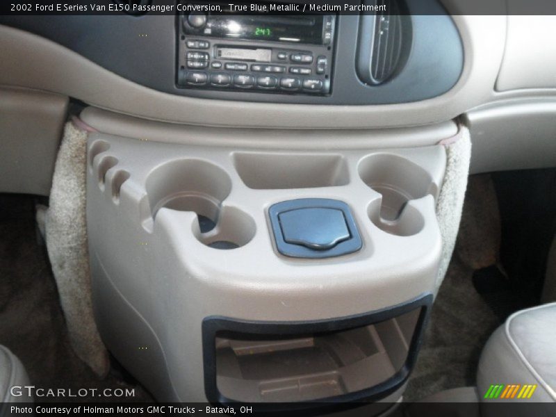 True Blue Metallic / Medium Parchment 2002 Ford E Series Van E150 Passenger Conversion