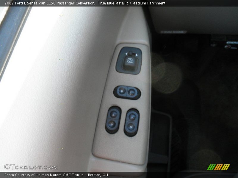 True Blue Metallic / Medium Parchment 2002 Ford E Series Van E150 Passenger Conversion