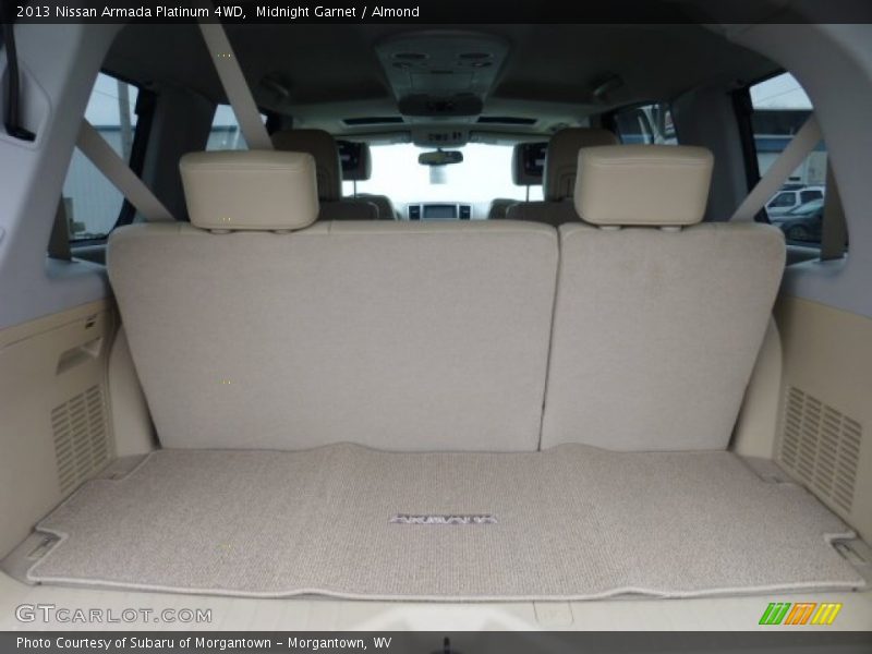  2013 Armada Platinum 4WD Trunk