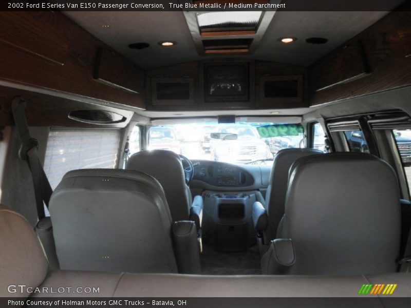 True Blue Metallic / Medium Parchment 2002 Ford E Series Van E150 Passenger Conversion