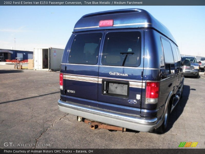 True Blue Metallic / Medium Parchment 2002 Ford E Series Van E150 Passenger Conversion