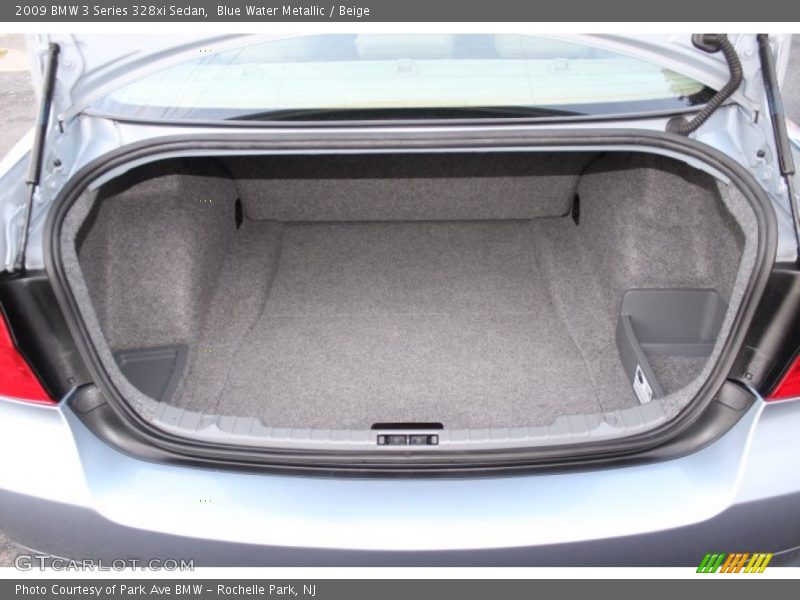 Blue Water Metallic / Beige 2009 BMW 3 Series 328xi Sedan
