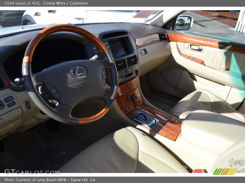 Crystal White / Cashmere 2004 Lexus LS 430