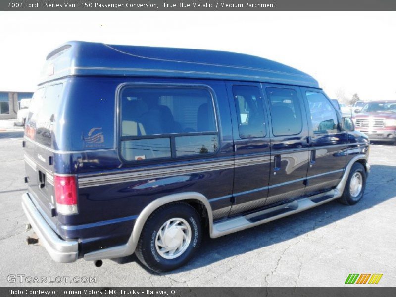 True Blue Metallic / Medium Parchment 2002 Ford E Series Van E150 Passenger Conversion