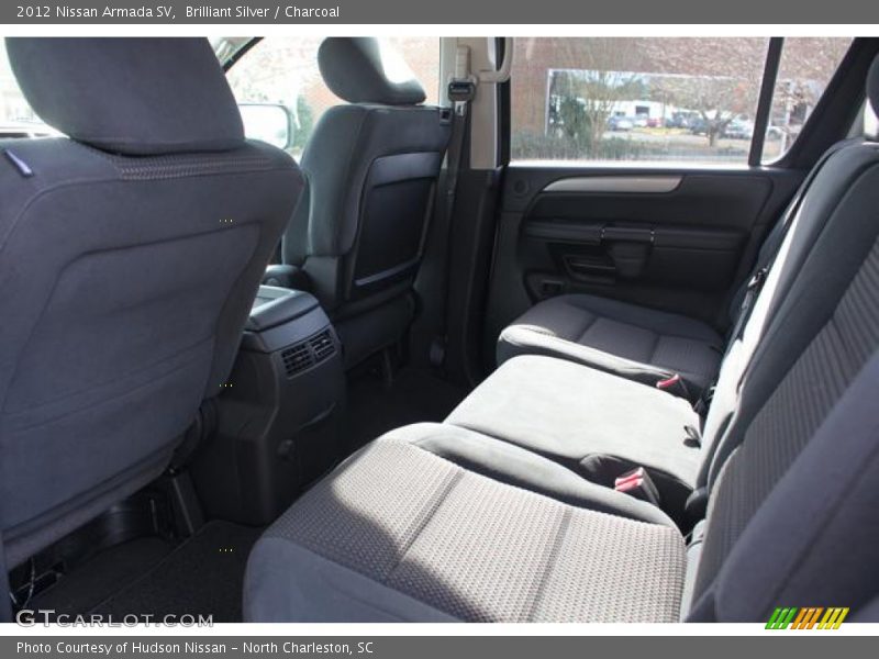 Brilliant Silver / Charcoal 2012 Nissan Armada SV