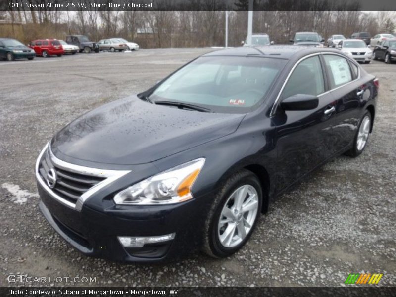 Storm Blue / Charcoal 2013 Nissan Altima 2.5 SV