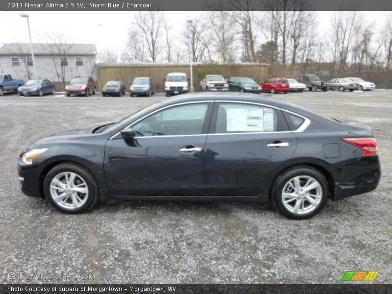 Storm Blue / Charcoal 2013 Nissan Altima 2.5 SV