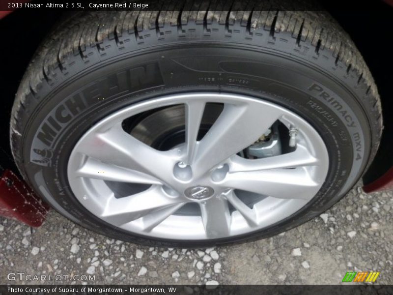 Cayenne Red / Beige 2013 Nissan Altima 2.5 SL