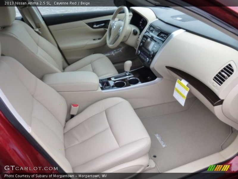 Cayenne Red / Beige 2013 Nissan Altima 2.5 SL