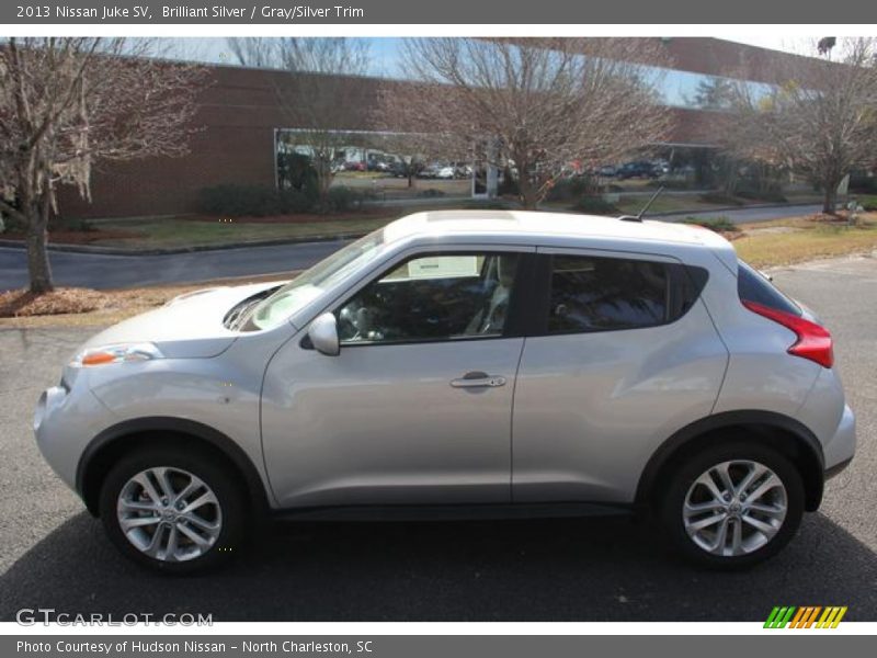 Brilliant Silver / Gray/Silver Trim 2013 Nissan Juke SV