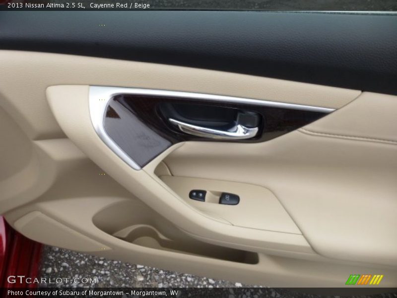 Cayenne Red / Beige 2013 Nissan Altima 2.5 SL