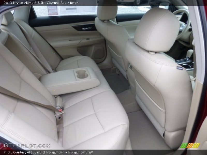 Cayenne Red / Beige 2013 Nissan Altima 2.5 SL