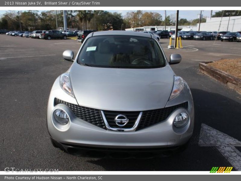 Brilliant Silver / Gray/Silver Trim 2013 Nissan Juke SV