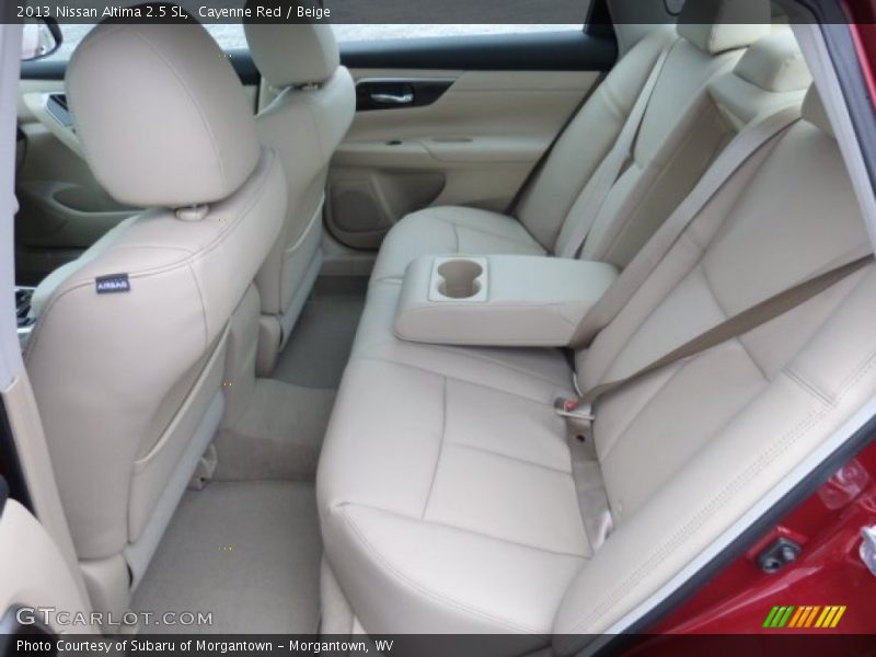 Cayenne Red / Beige 2013 Nissan Altima 2.5 SL