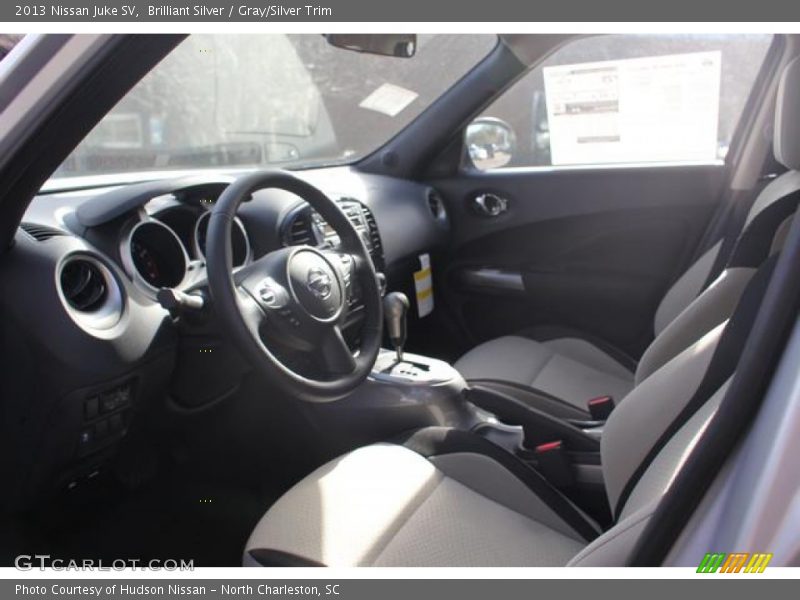 Brilliant Silver / Gray/Silver Trim 2013 Nissan Juke SV