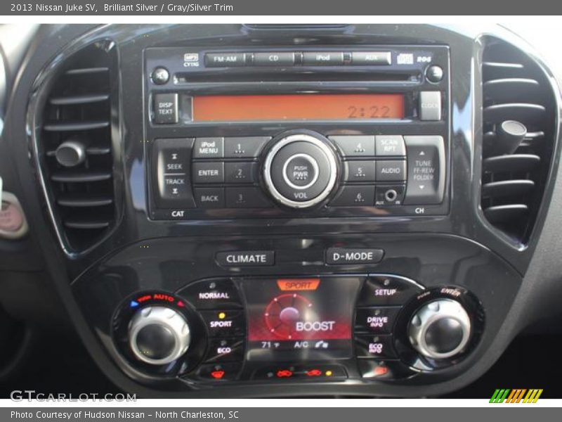Controls of 2013 Juke SV