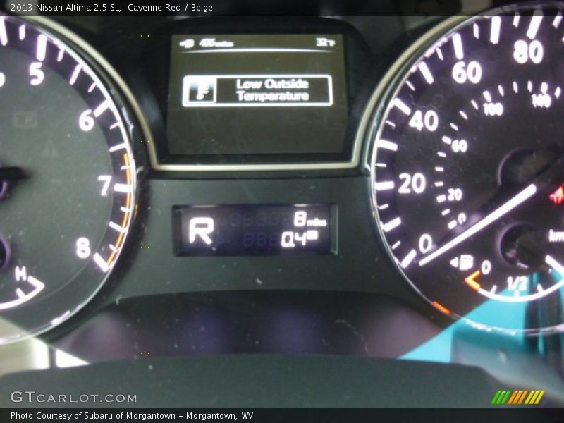 Cayenne Red / Beige 2013 Nissan Altima 2.5 SL