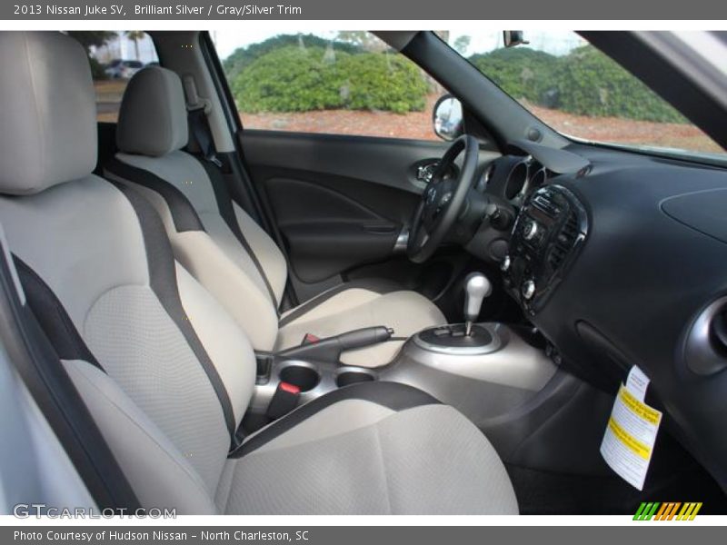  2013 Juke SV Gray/Silver Trim Interior