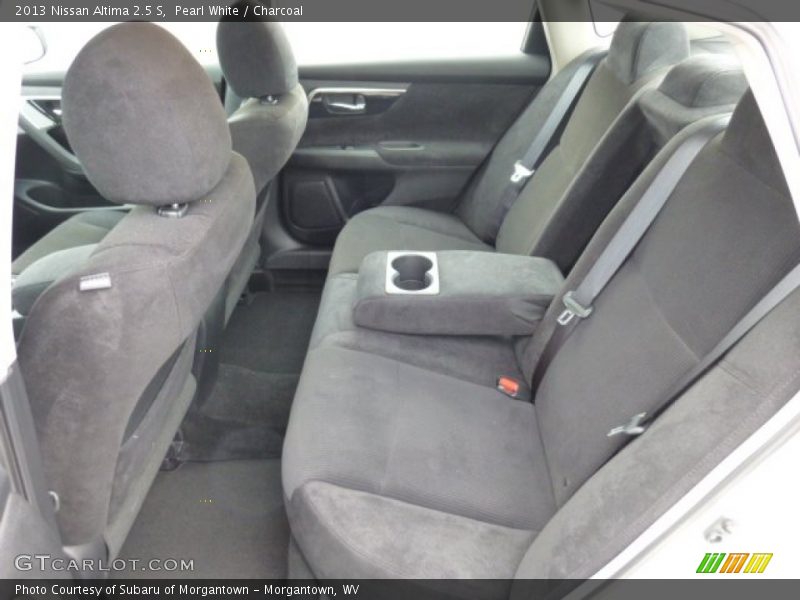 Pearl White / Charcoal 2013 Nissan Altima 2.5 S