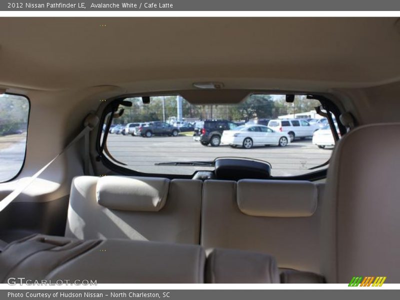 Avalanche White / Cafe Latte 2012 Nissan Pathfinder LE
