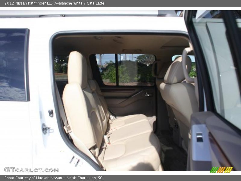 Avalanche White / Cafe Latte 2012 Nissan Pathfinder LE