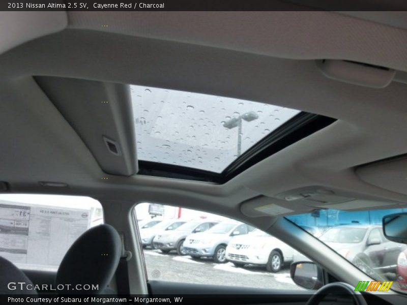 Cayenne Red / Charcoal 2013 Nissan Altima 2.5 SV