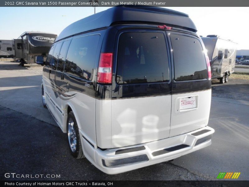 Dark Blue Metallic / Medium Pewter 2012 GMC Savana Van 1500 Passenger Conversion