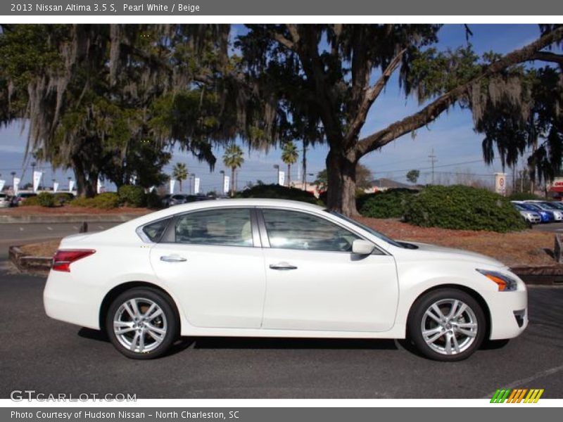  2013 Altima 3.5 S Pearl White