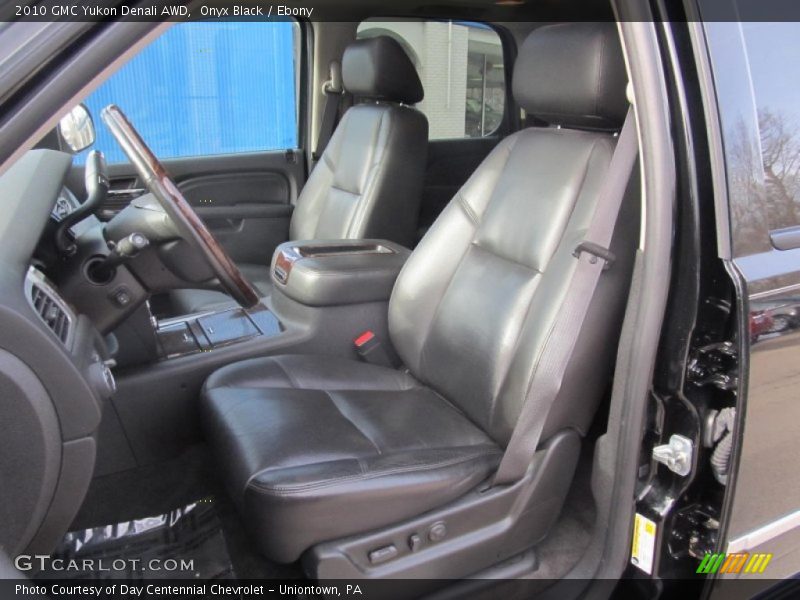 Onyx Black / Ebony 2010 GMC Yukon Denali AWD