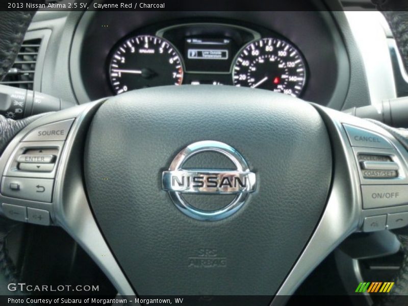 Cayenne Red / Charcoal 2013 Nissan Altima 2.5 SV