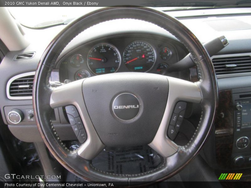 Onyx Black / Ebony 2010 GMC Yukon Denali AWD