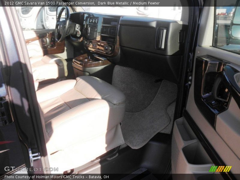 Dark Blue Metallic / Medium Pewter 2012 GMC Savana Van 1500 Passenger Conversion