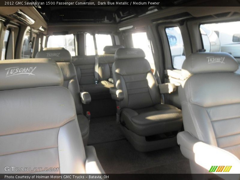 Dark Blue Metallic / Medium Pewter 2012 GMC Savana Van 1500 Passenger Conversion