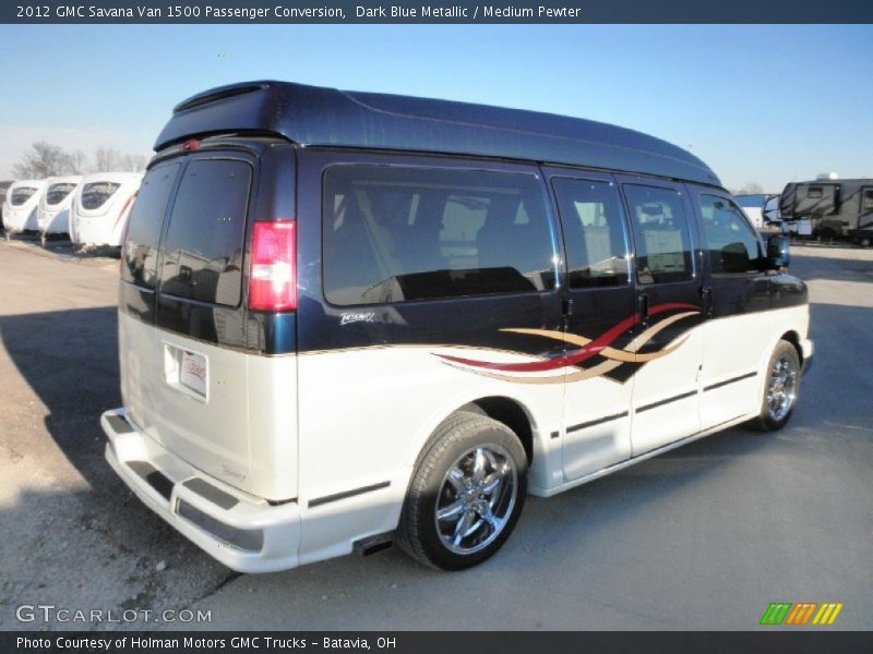  2012 Savana Van 1500 Passenger Conversion Dark Blue Metallic
