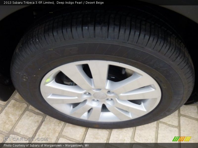 Deep Indigo Pearl / Desert Beige 2013 Subaru Tribeca 3.6R Limited