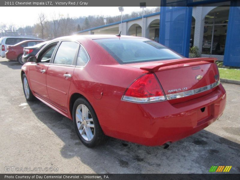 Victory Red / Gray 2011 Chevrolet Impala LTZ